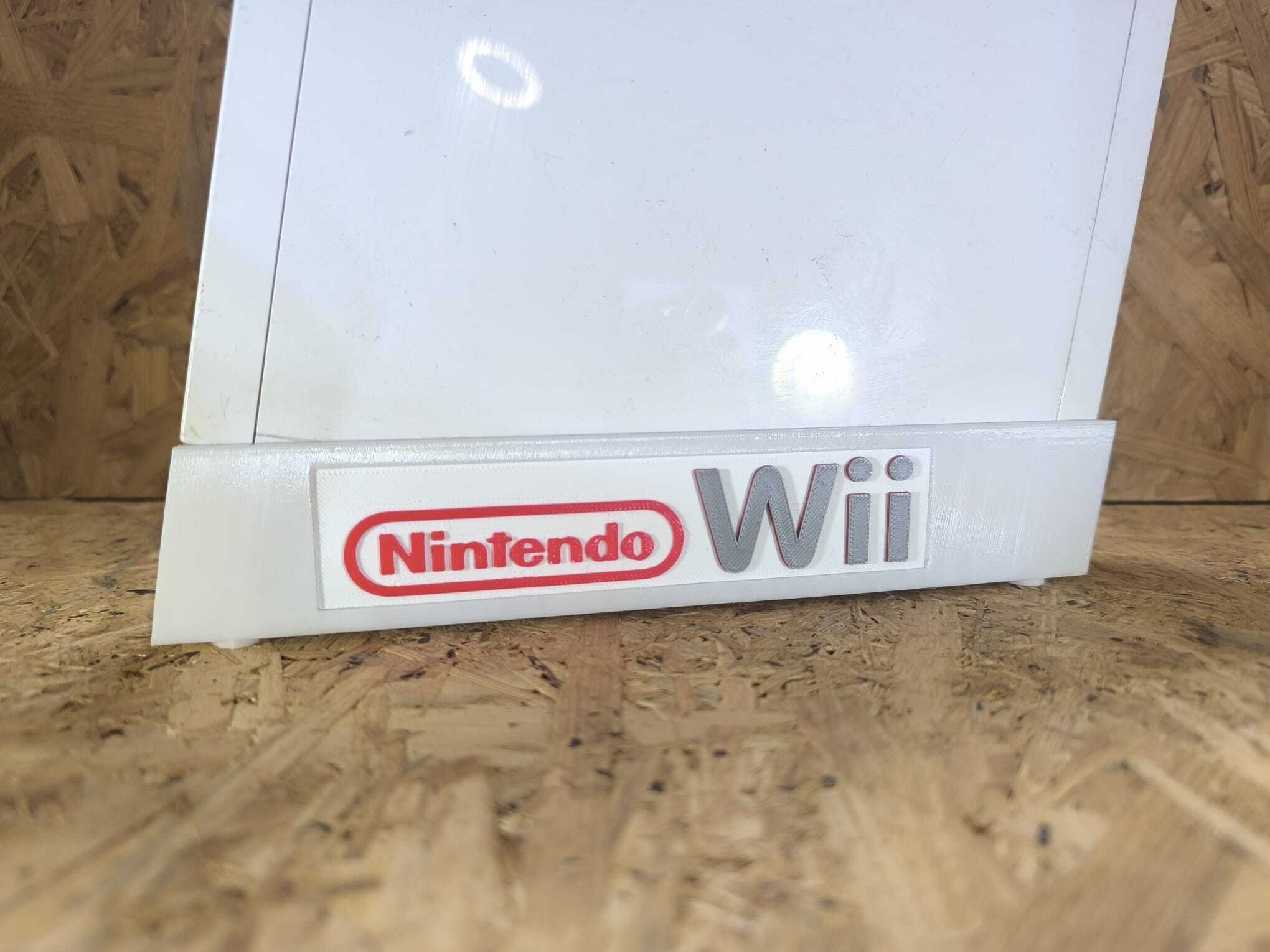Base vertical Nintendo Wii branca — fotografia 5
