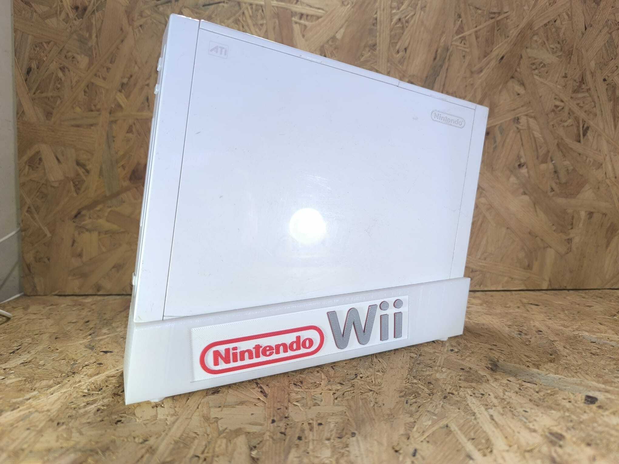 Base vertical Nintendo Wii branca — fotografia 6