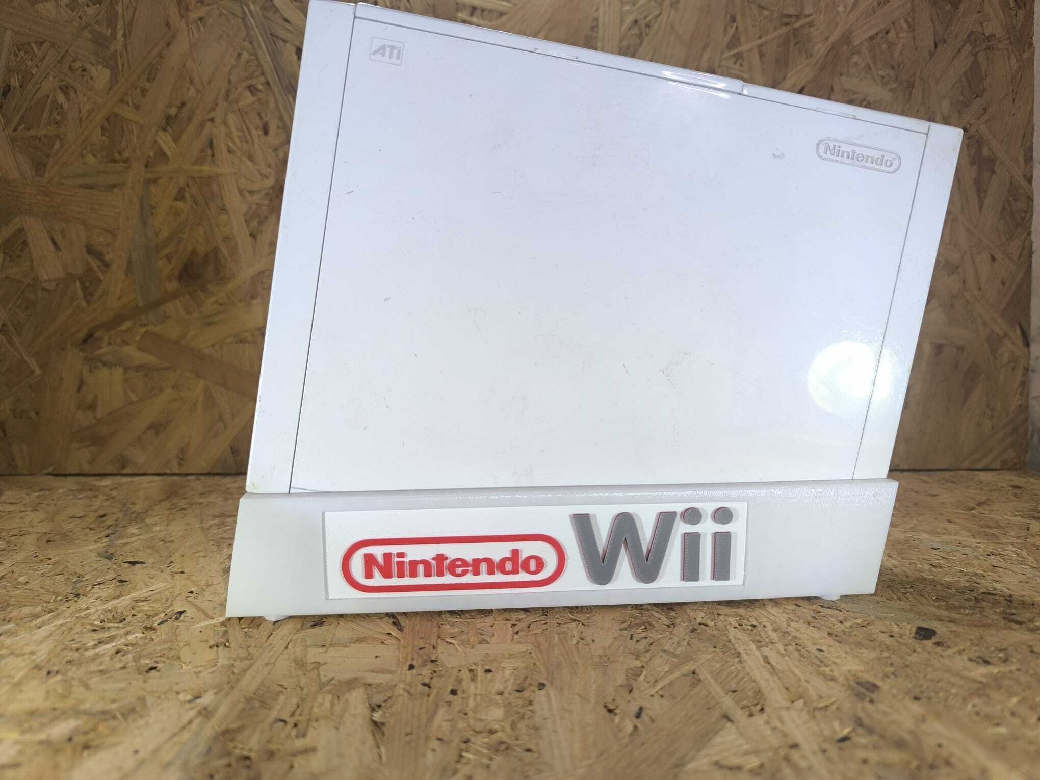 Base vertical Nintendo Wii branca — fotografia 9
