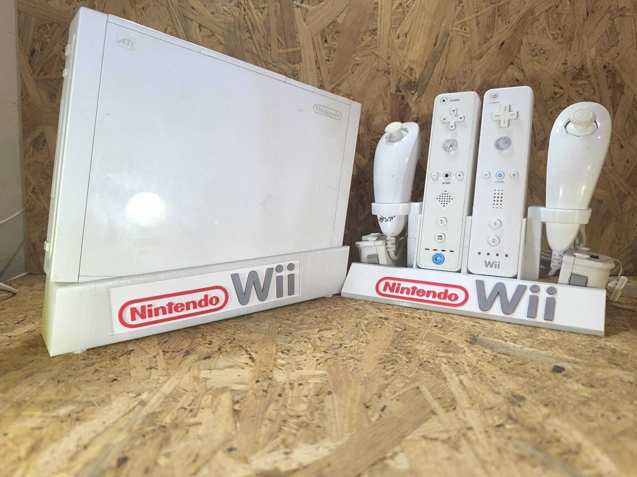 Conjunto Nintendo Wii branco — fotografia 2