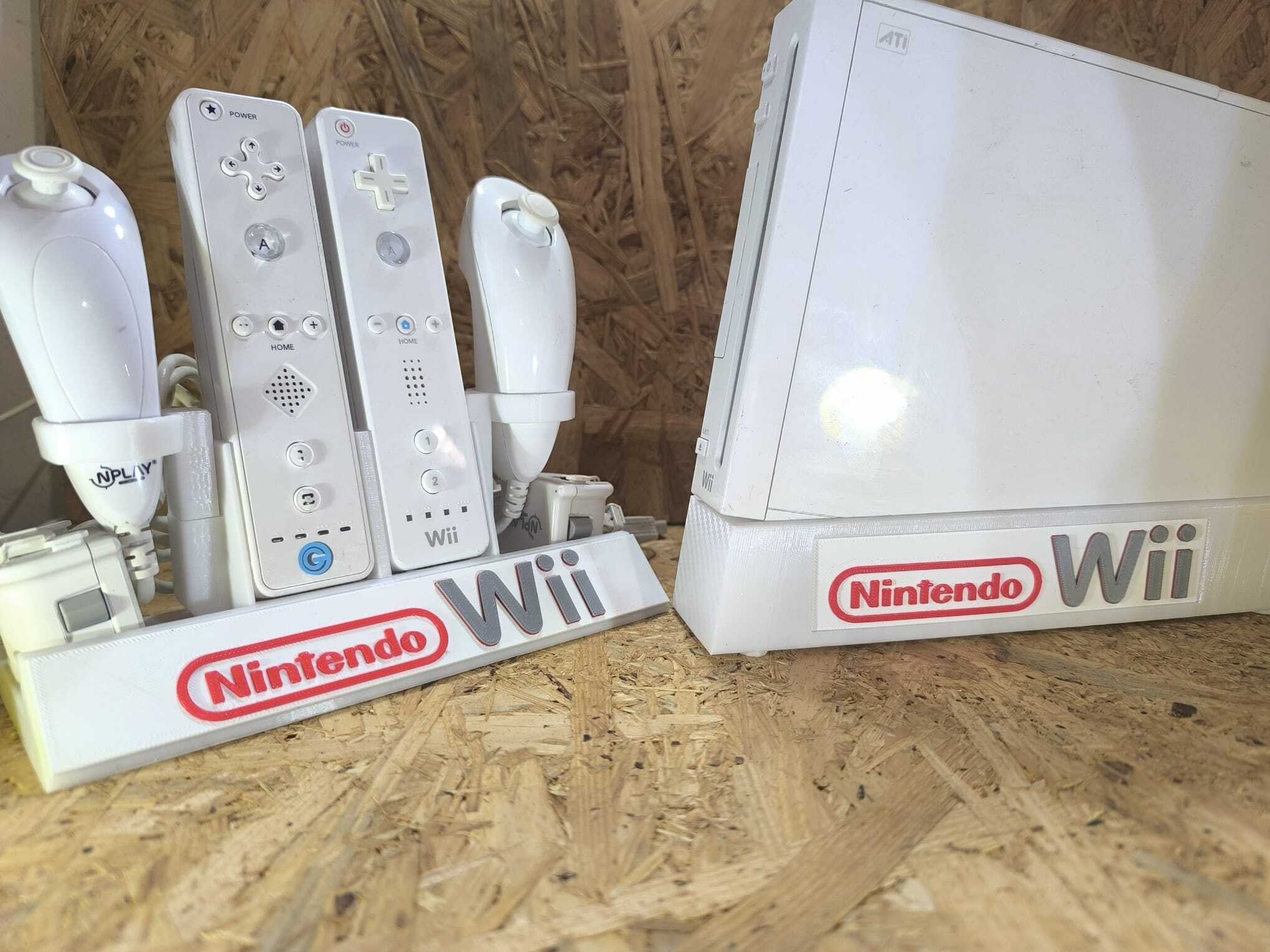 Conjunto Nintendo Wii branco — fotografia 3
