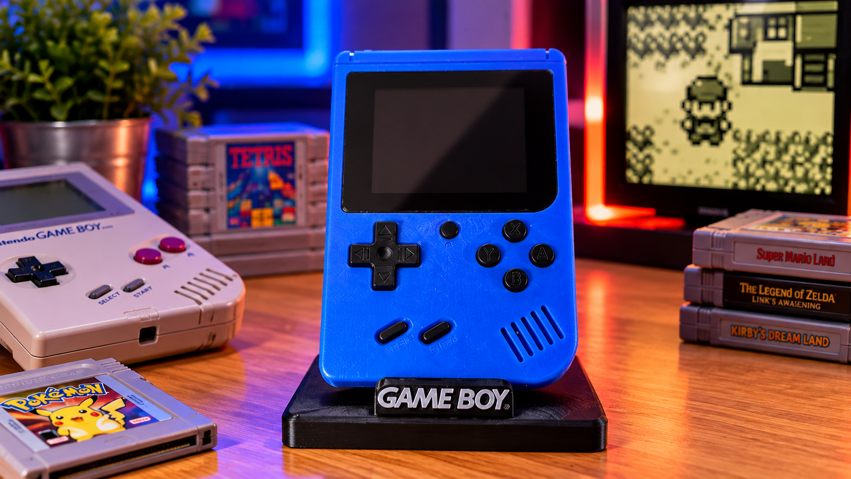 Suporte display para Game Boy