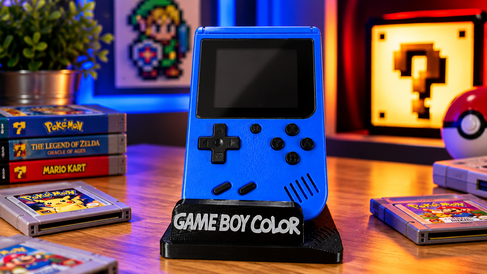 Suporte display para Game Boy Color
