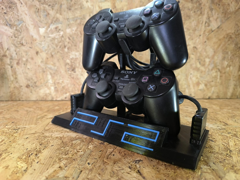 Suporte para dois comandos PS2 — fotografia 12