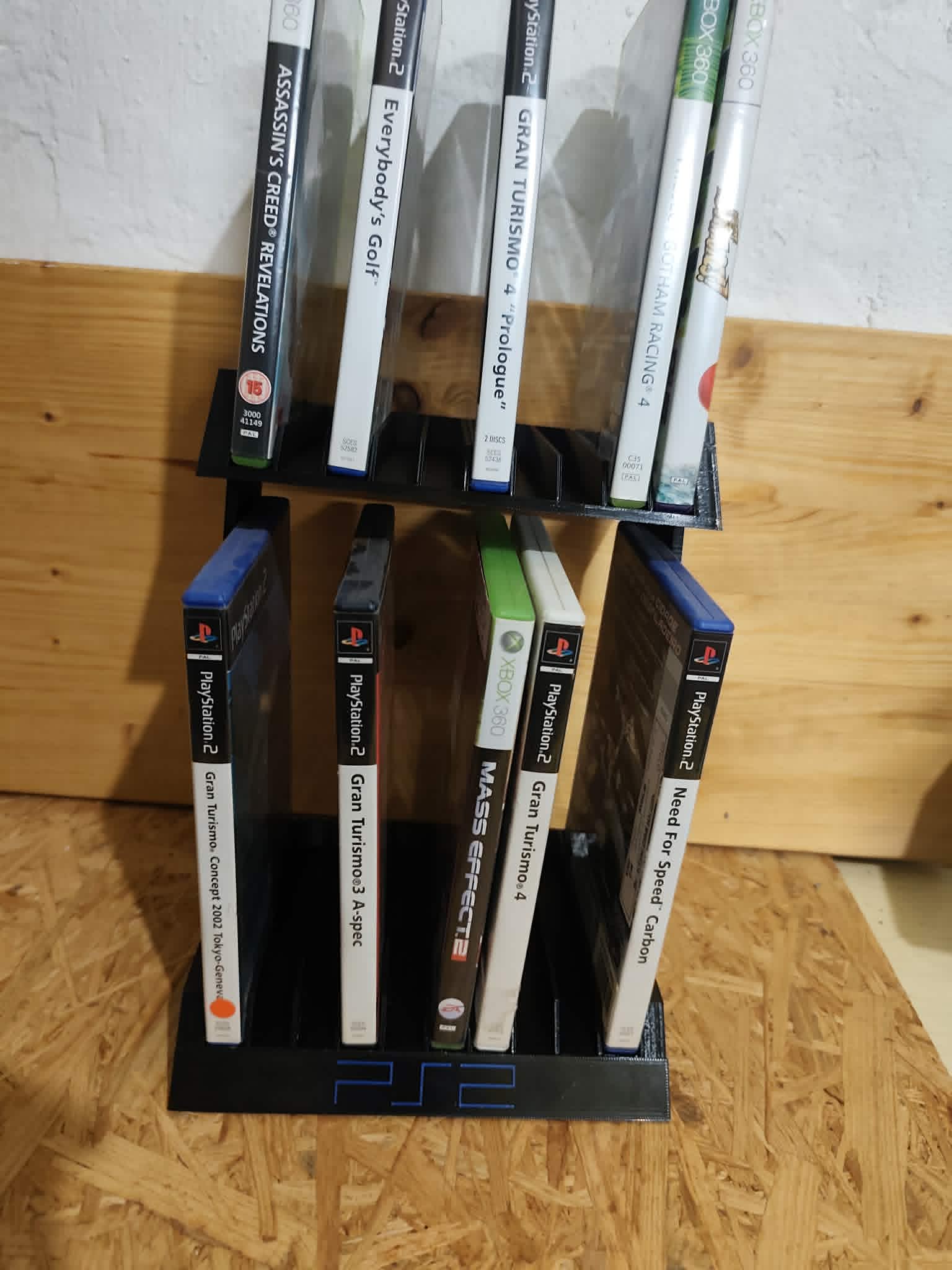 Organizer duplo para jogos PS2 — fotografia 10