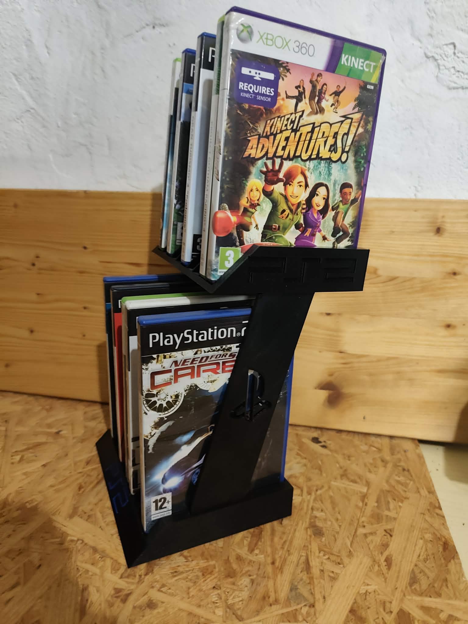 Organizer duplo para jogos PS2 — fotografia 3