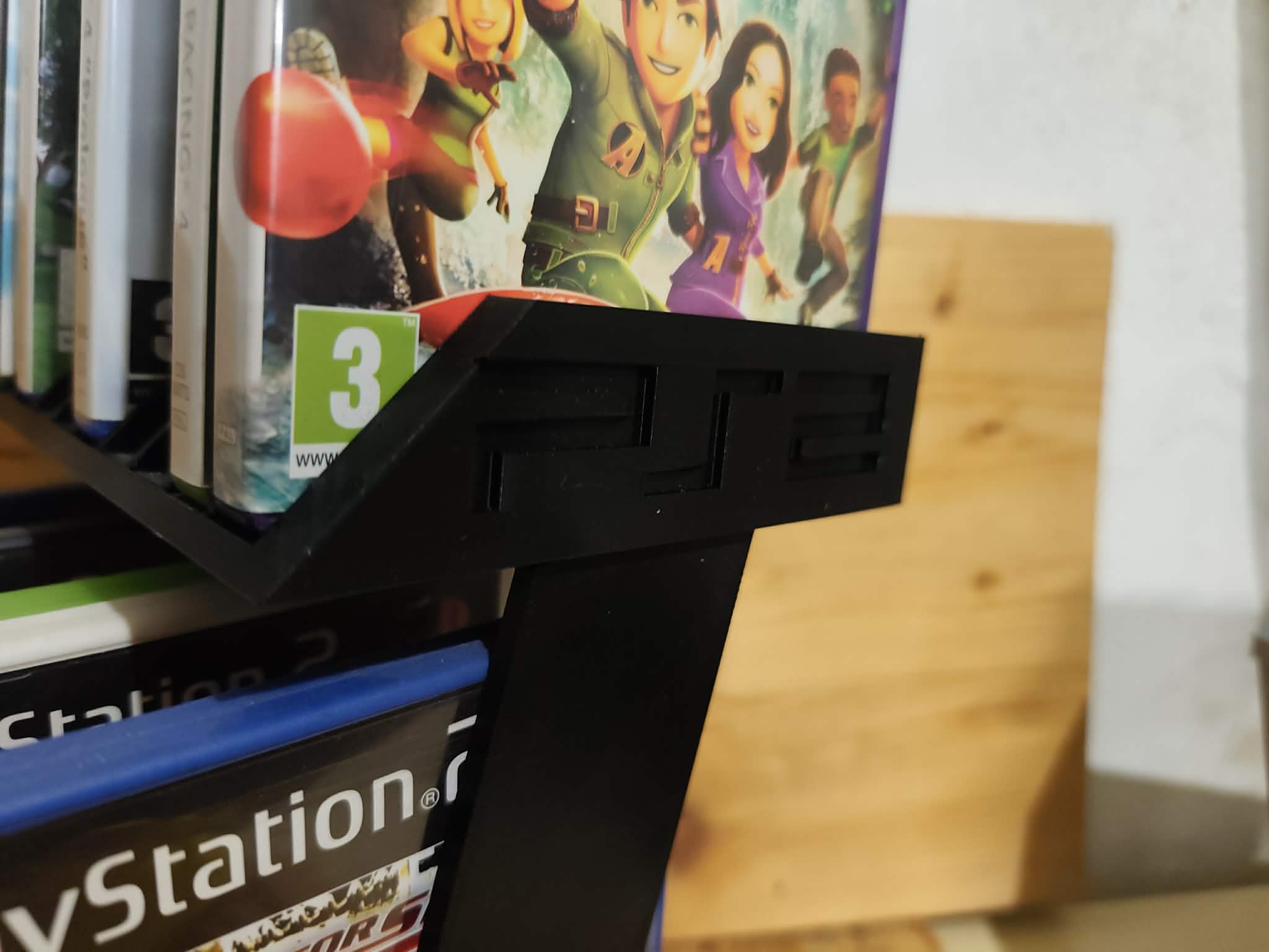 Organizer duplo para jogos PS2 — fotografia 4