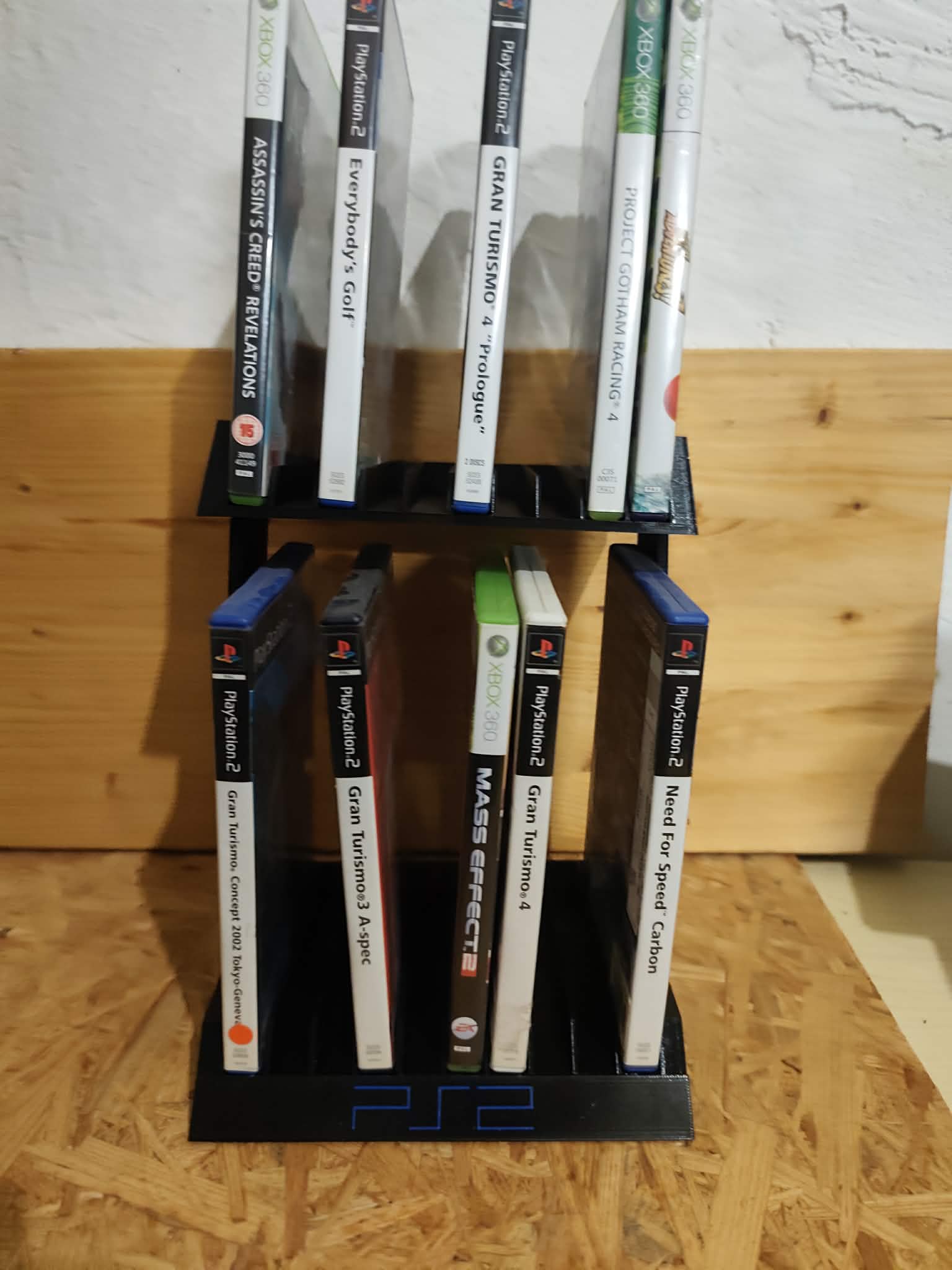Organizer duplo para jogos PS2 — fotografia 8