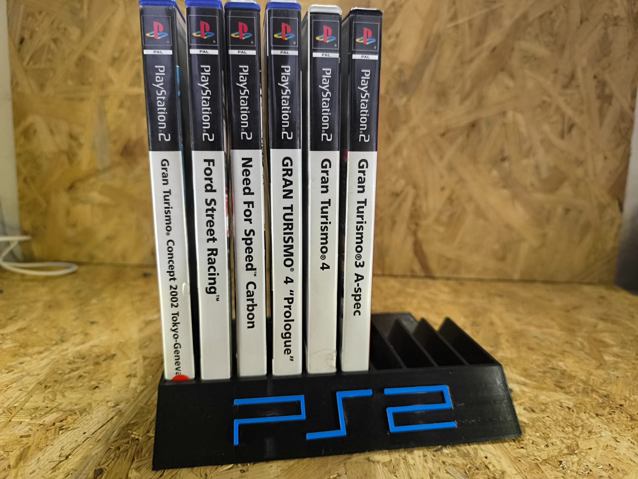 Suporte organizador para jogos PS2 — fotografia 2