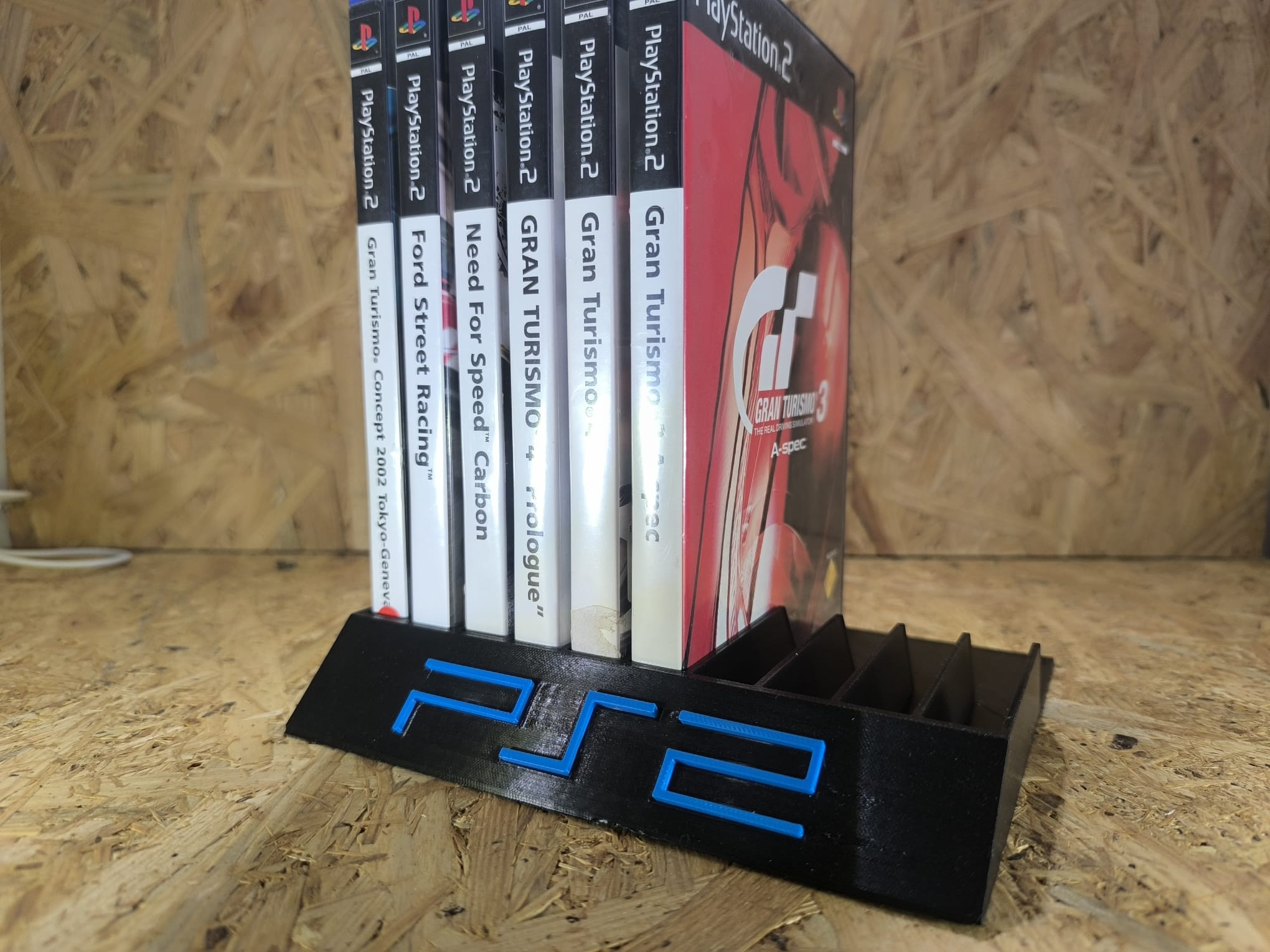 Suporte organizador para jogos PS2 — fotografia 4