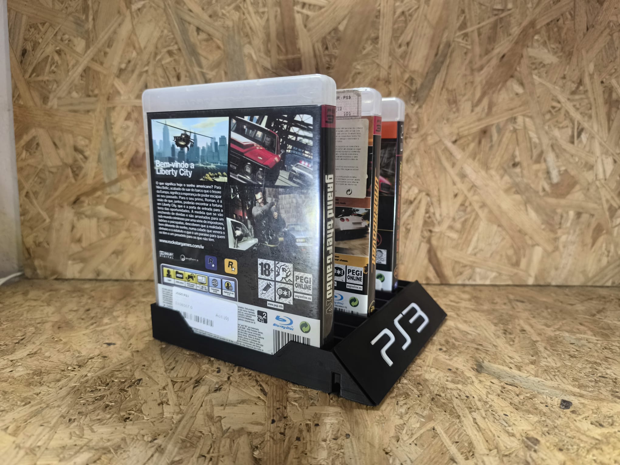 Organizador de jogos PS3 — fotografia 3