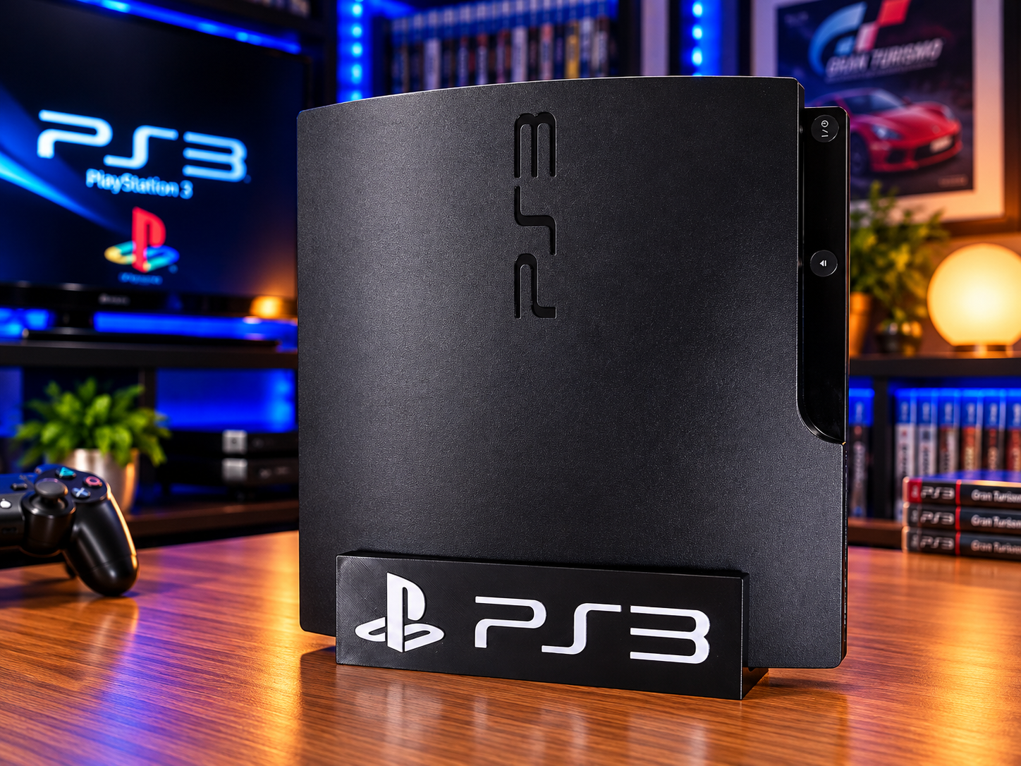 Suporte vertical para consola PS3 Slim