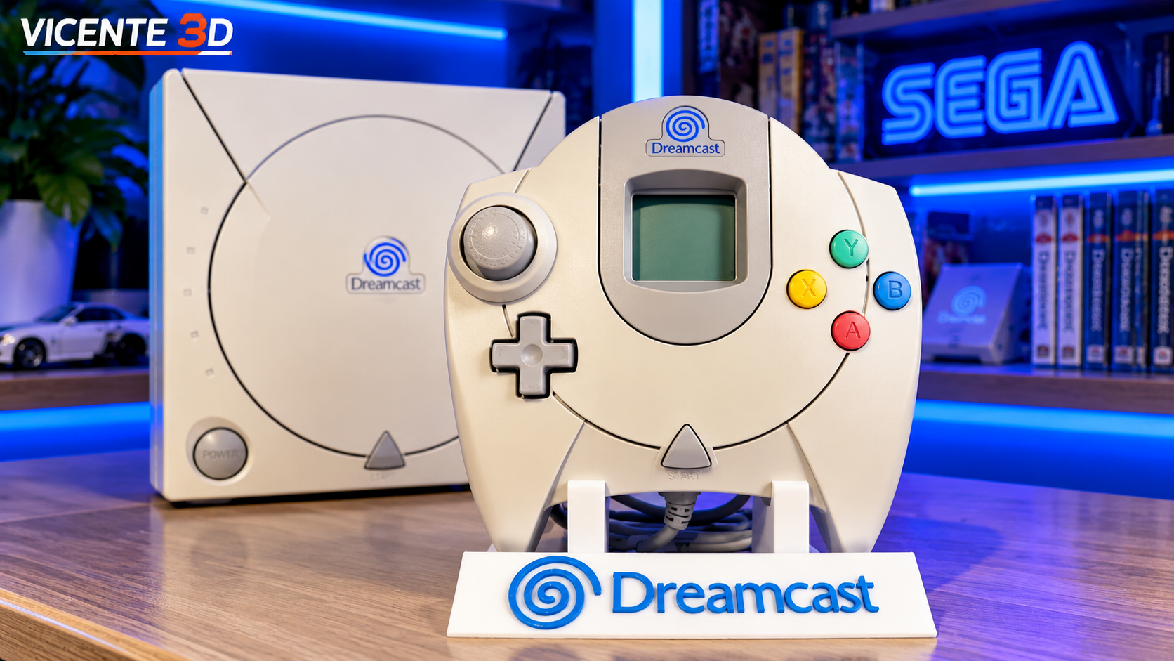 Suporte de comando Dreamcast