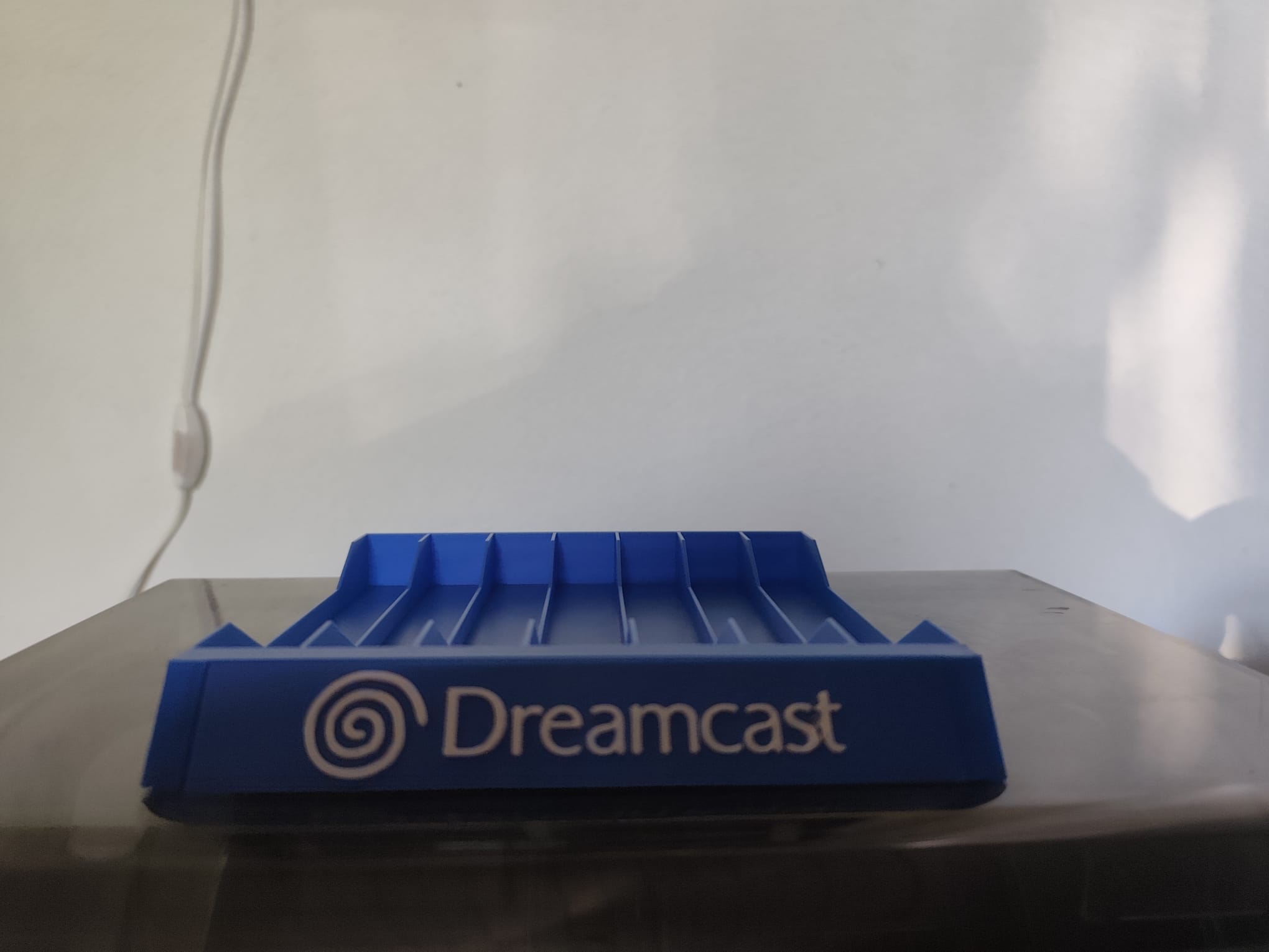 Suporte de jogos Dreamcast azul — fotografia 5