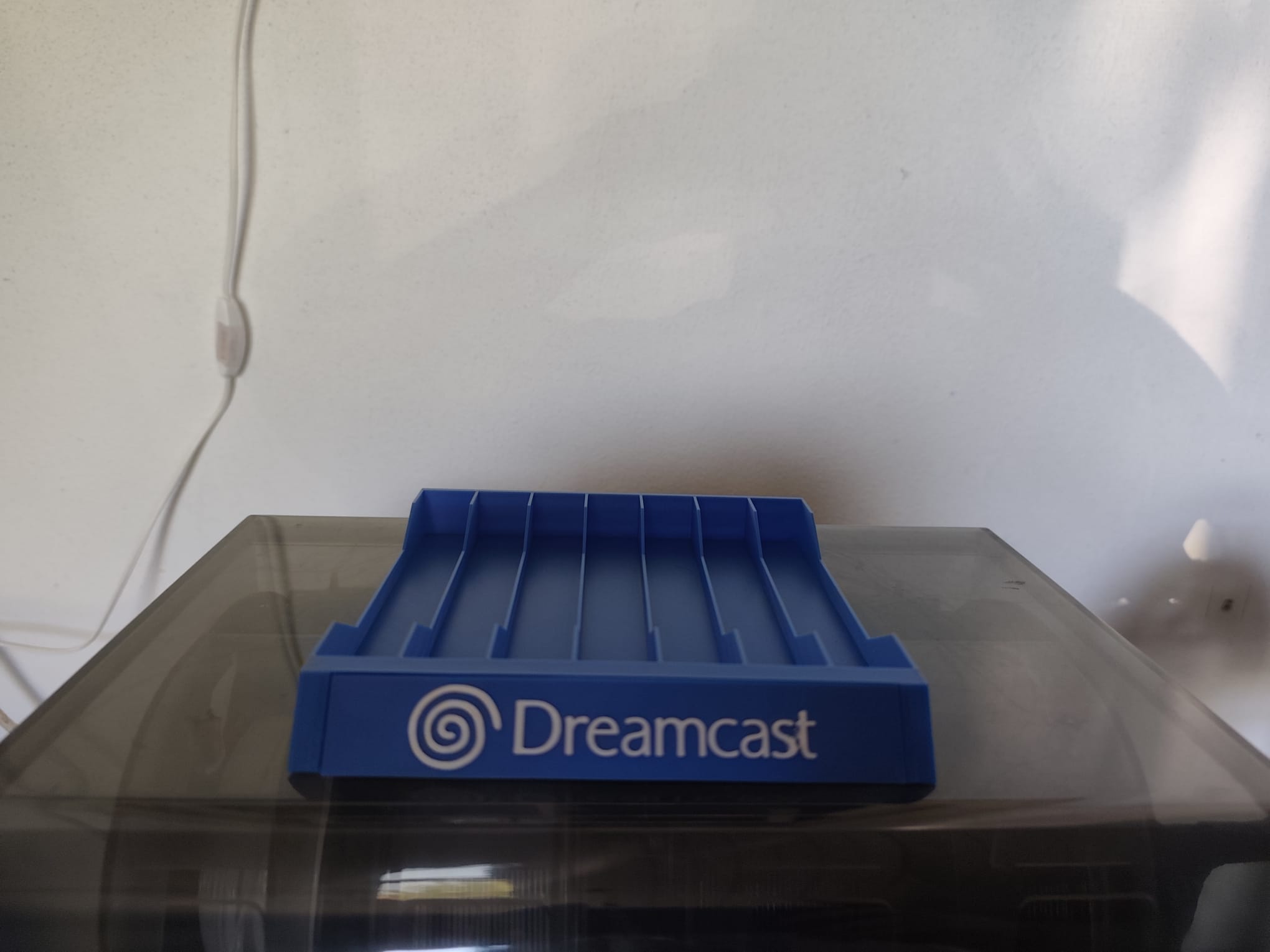 Suporte de jogos Dreamcast azul — fotografia 9