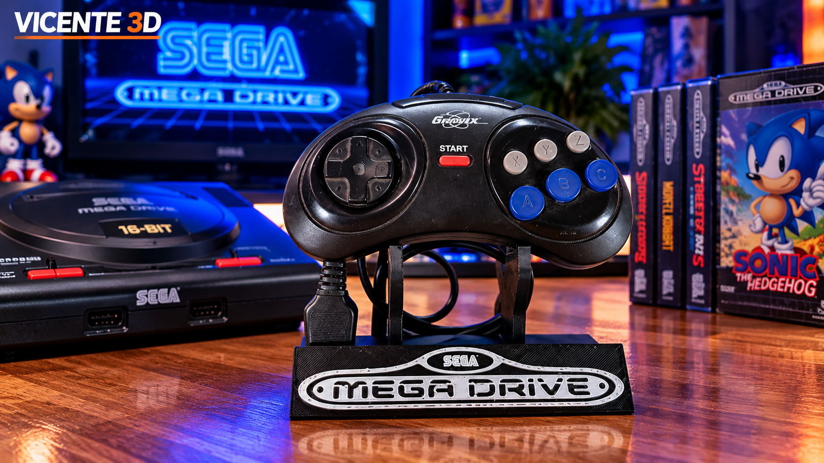 Suporte Mega Drive