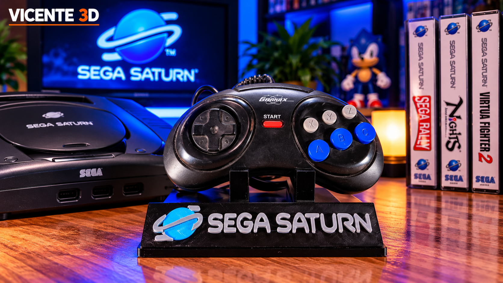 Suporte SEGA Saturn