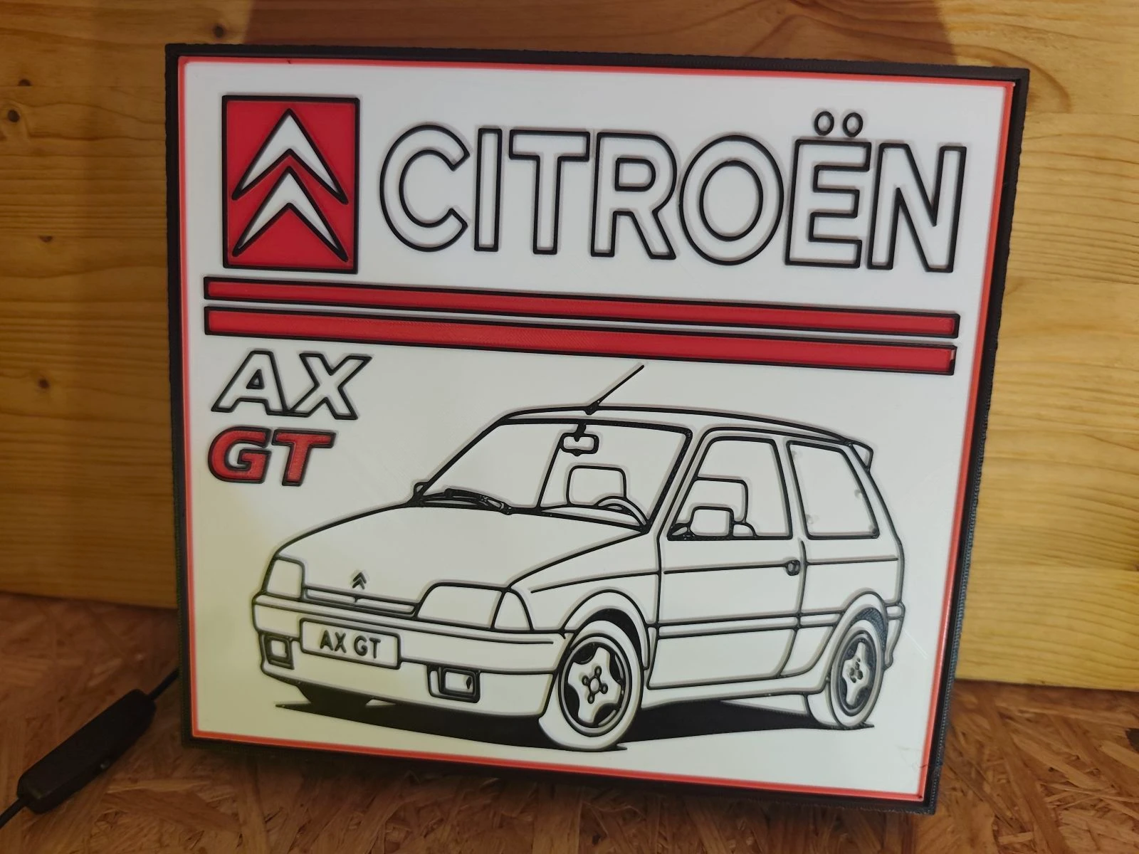Luminária Citroën AX GT — vista 2