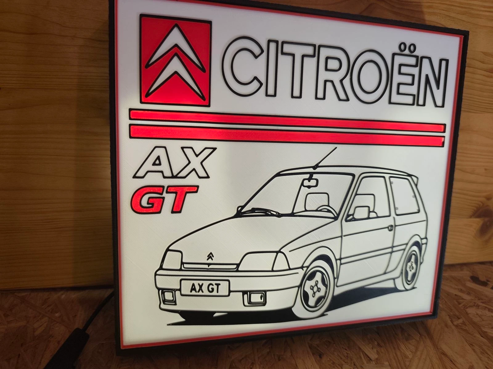 Luminária Citroën AX GT — vista 4