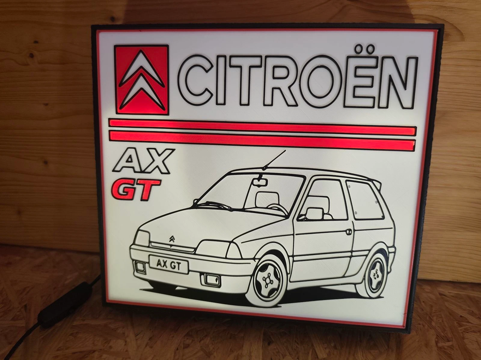 Luminária Citroën AX GT — vista 5