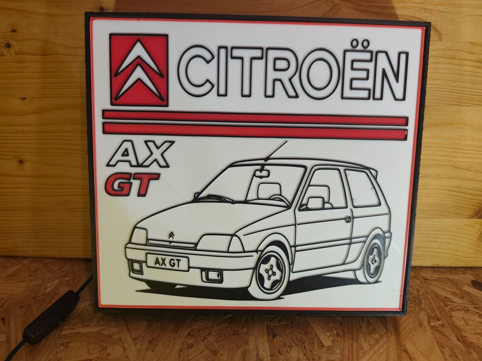 Luminária Citroën AX GT — vista 6