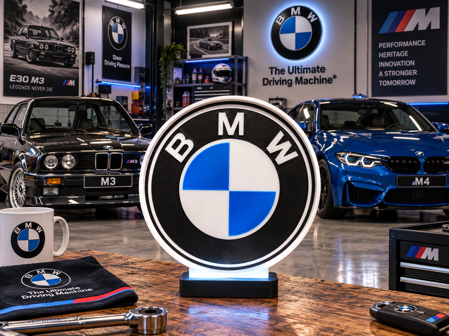 BMW — Caixa branca