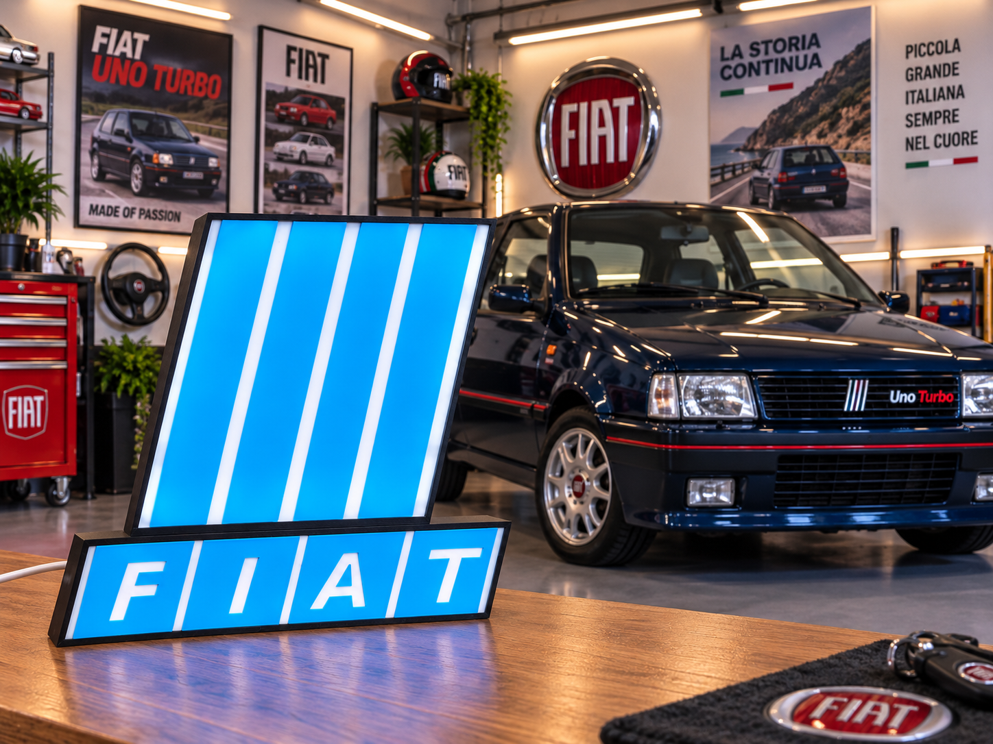 FIAT — Luminária Lightbox