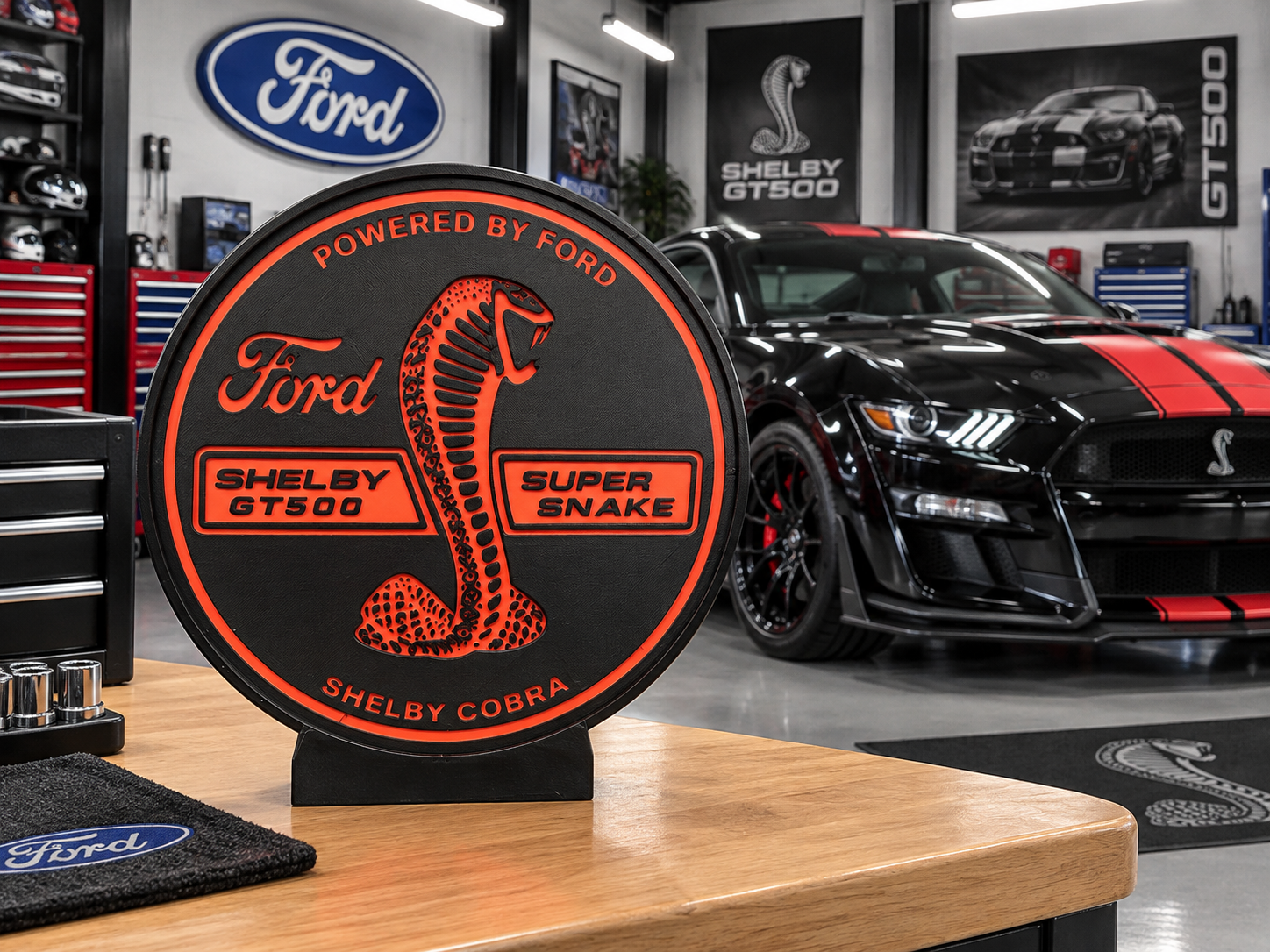 FORD SHELBY GT500 — Caixa preta