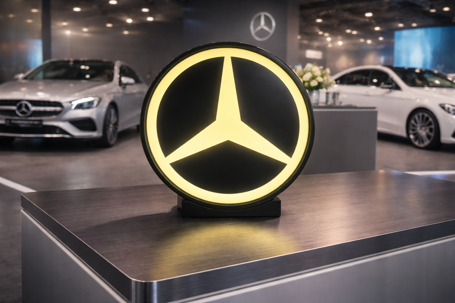 MERCEDES-BENZ — Logo atual