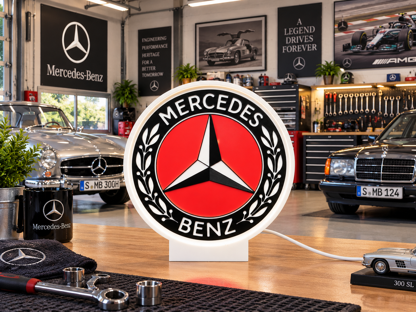 MERCEDES-BENZ — Vintage · Caixa branca