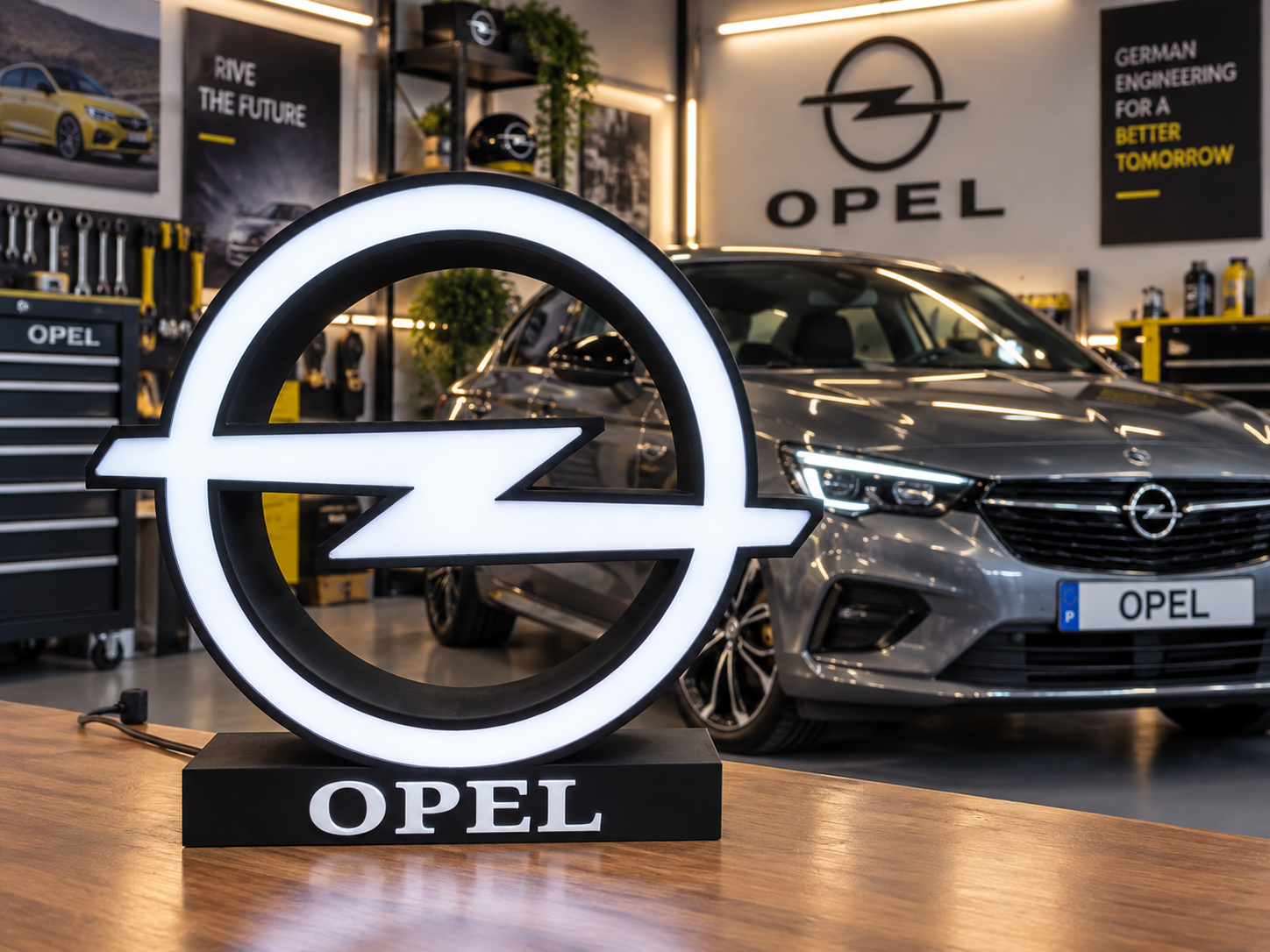 OPEL — Luminária Lightbox