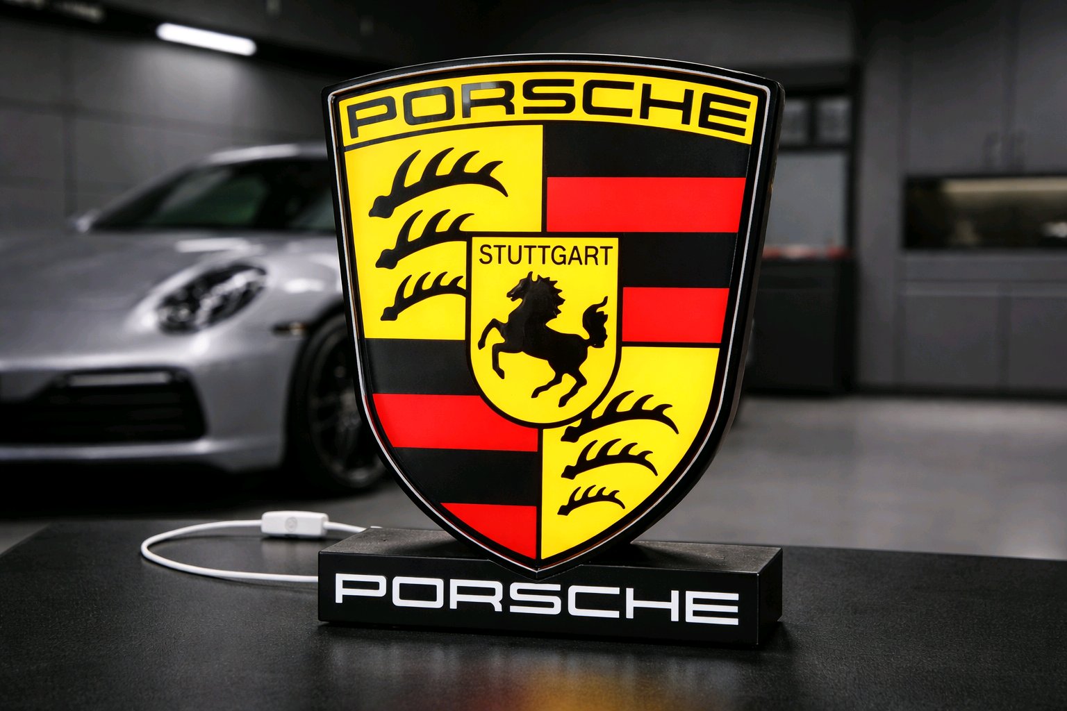 PORSCHE — Luminária Lightbox