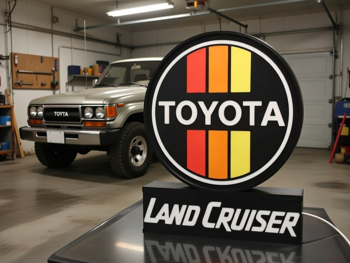 TOYOTA LAND CRUISER — Luminária Lightbox