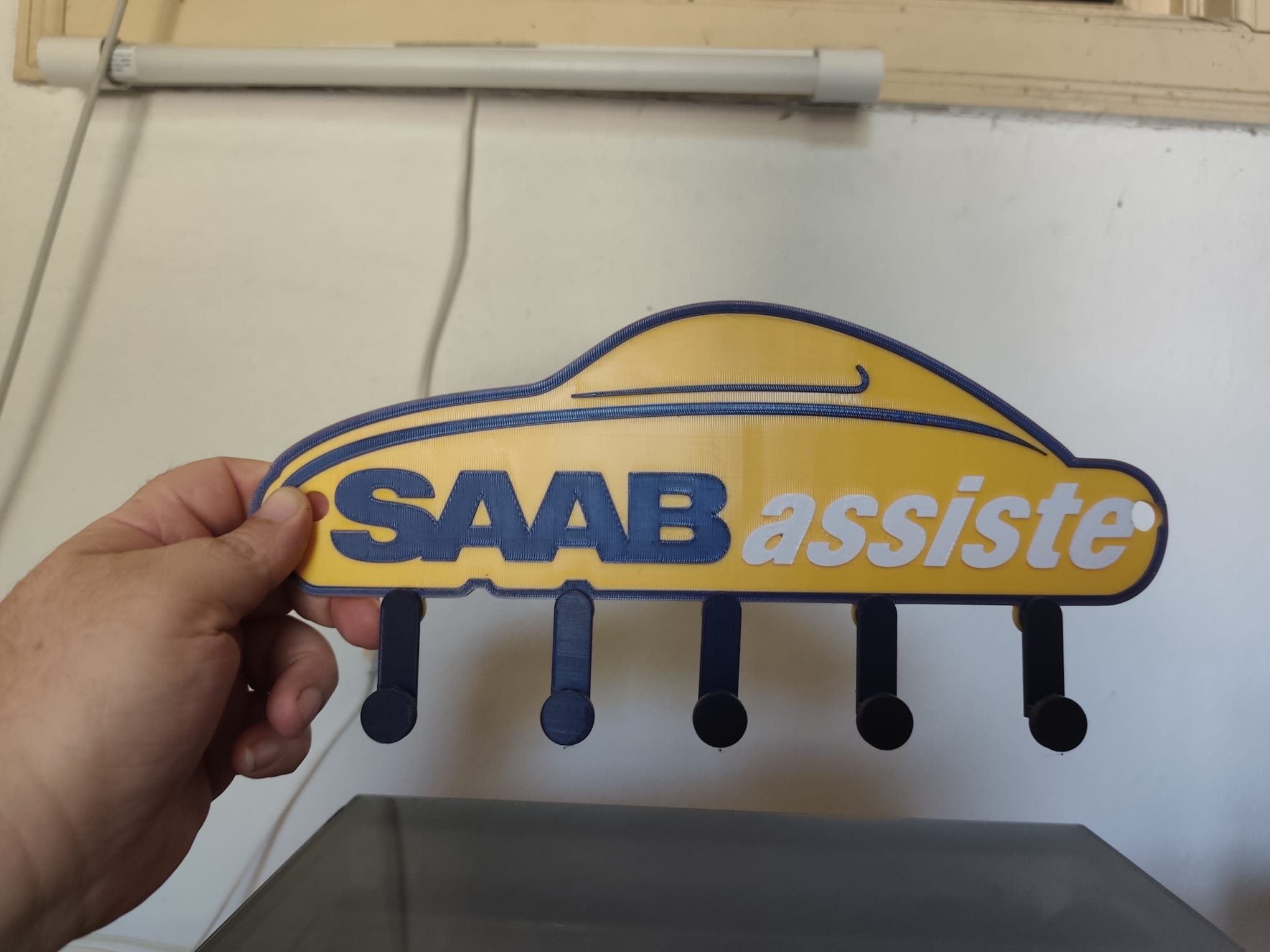 Chaveiro personalizado Saab Assist